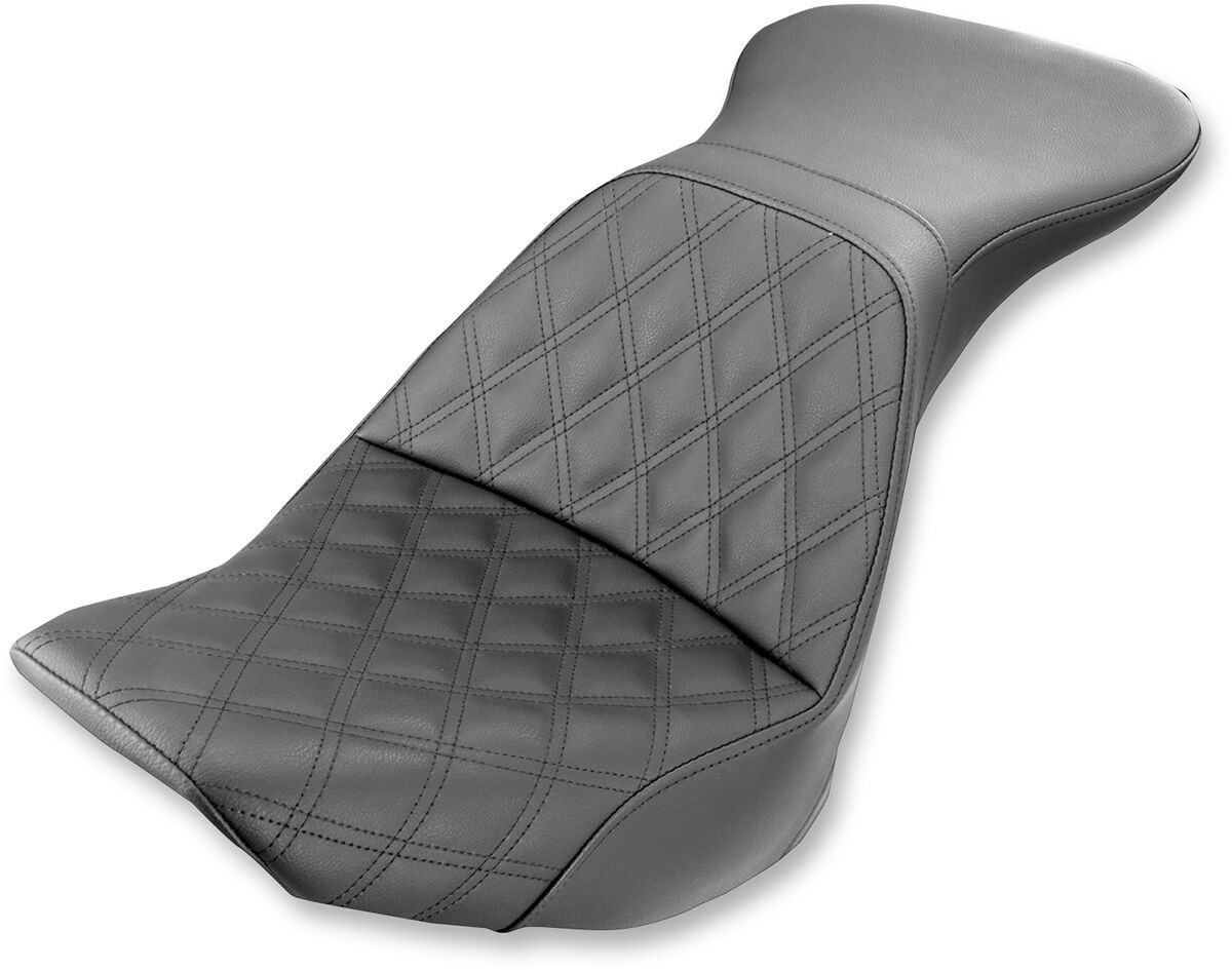 Saddlemen 2-Up Seat Explorer�?� Ls Front|Rear Vinyl|Saddlegel�?� Black