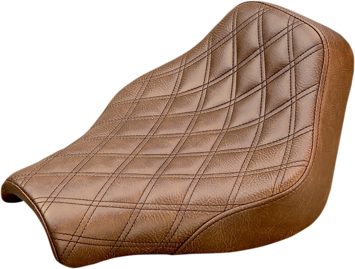 Saddlemen Seat Solo Renegade Ls Lattice Brown Seat Renegade Fxbb/Fxst