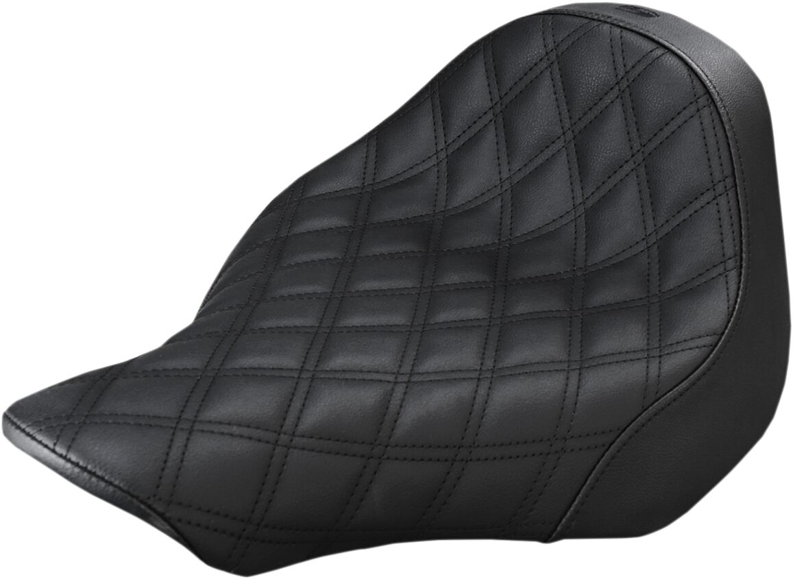 Saddlemen Seat Solo Renegade Ls Lattice Black Seat Renegade Ls Bk Fxsb