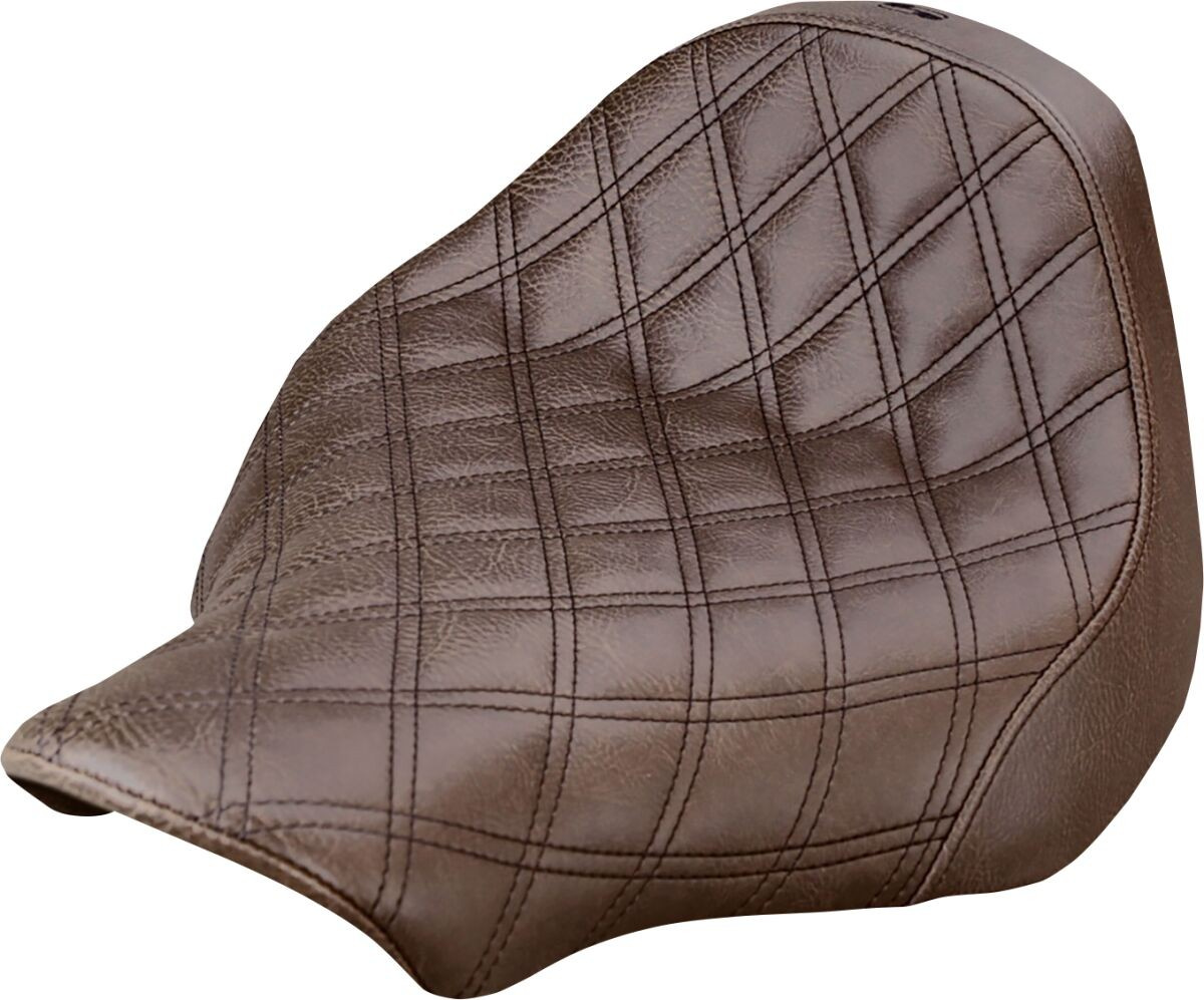 Saddlemen Seat Solo Renegade Ls Lattice Brown Seat Renegade Ls Brn Fxs