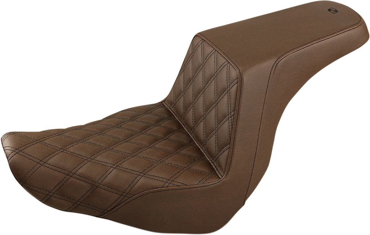 Saddlemen Seat Ls-Step Up Driver Lattice Brown Seat Step Up Flsb/Fxlr