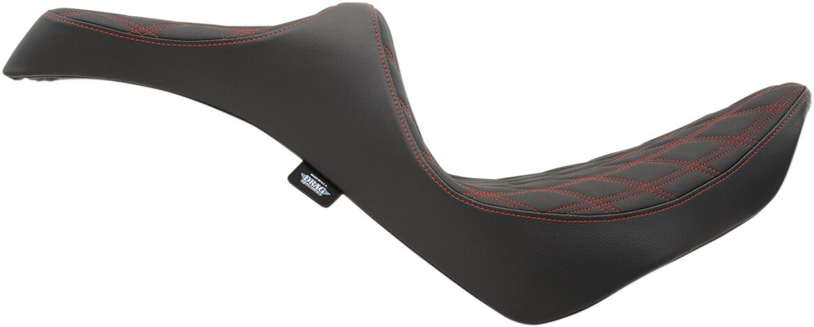 Drag Specialties Seats Seat Pred 111 Dd Red Soft Seat Predator Iii - D