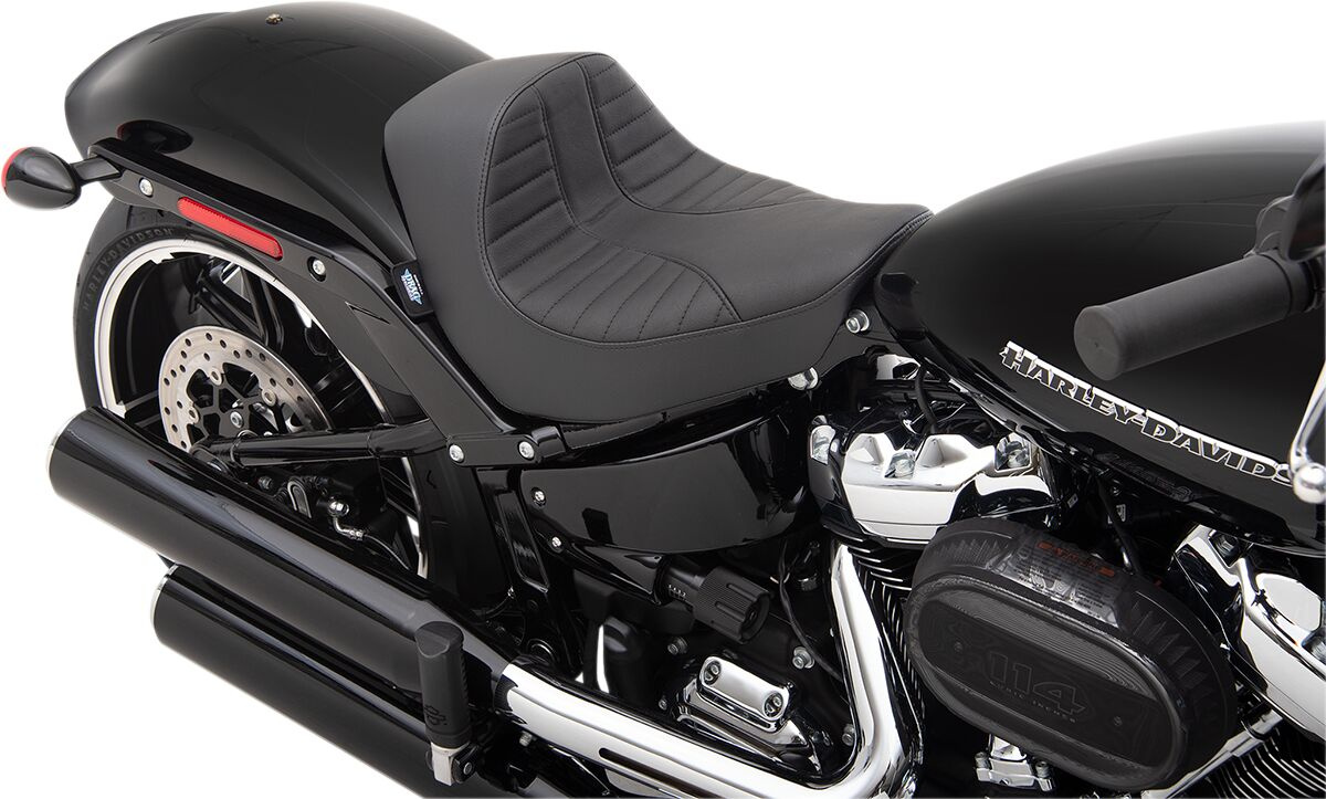 Drag Specialties Seats Seat Solo Scrp Blk Vinyl Seat Solo Scrp Blk Vin