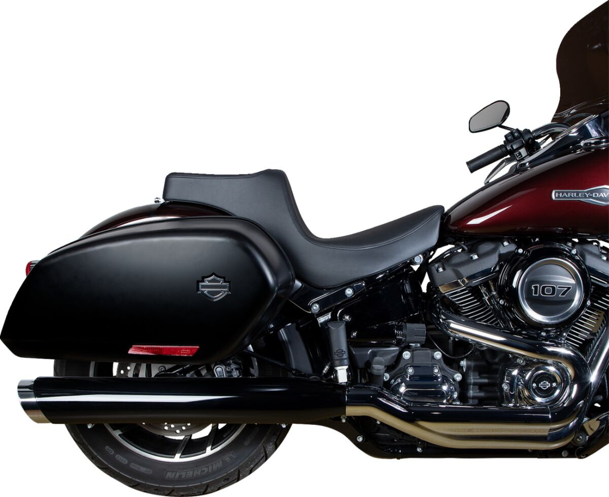 Drag Specialties Seats Predator Iii Seat - Smooth - Black - Softail 18