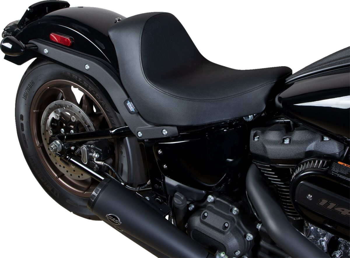 Drag Specialties Seats Seat Solo Smth Vnyl St18+ Seat Solo - Smooth -