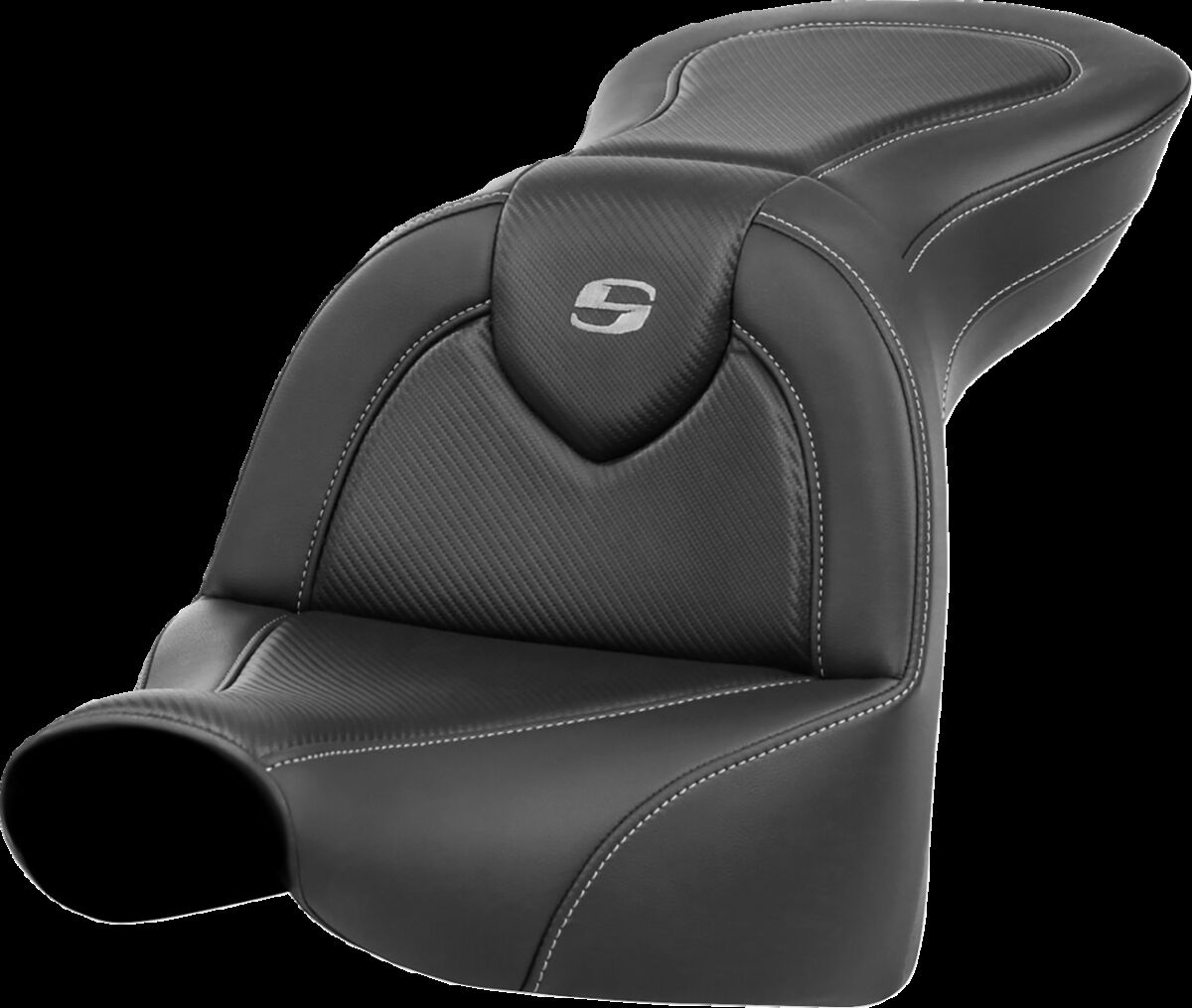 Saddlemen Roadsofa�?� Seat - Carbon Fiber - Without Backrest Seat Road