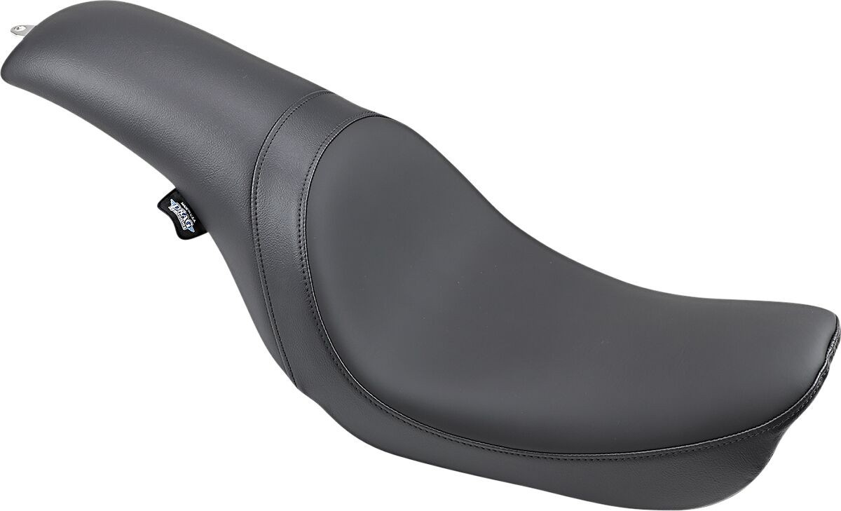 Drag Specialties Seats Seat Predator Front Full Length Vinyl Black Sea