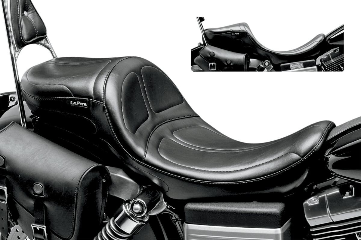 Le Pera Seat Maverick 2-Up Daddy Long Legs Special Stitched Seat Mav L