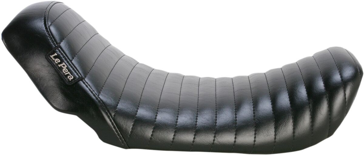 Le Pera Seat Bare Bones Solo Pleated Black Seat Bbones 06-17Fxd Plt