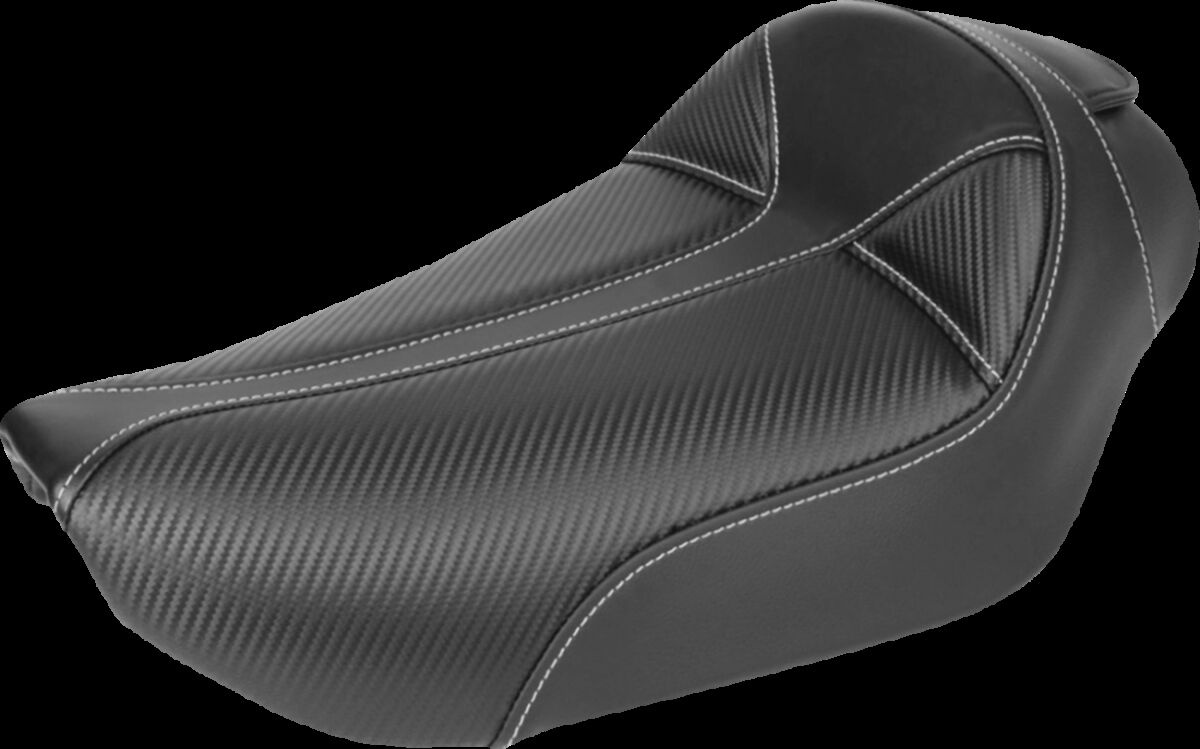 Saddlemen Solo Seat Dominator Front Vinyl|Saddlegel�?�|Gel Channel�?�