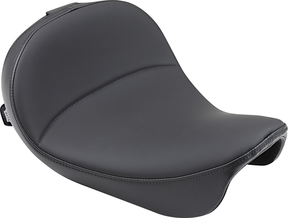 Drag Specialties Seats Seat Solo With Backrest Option Black Seat Solo
