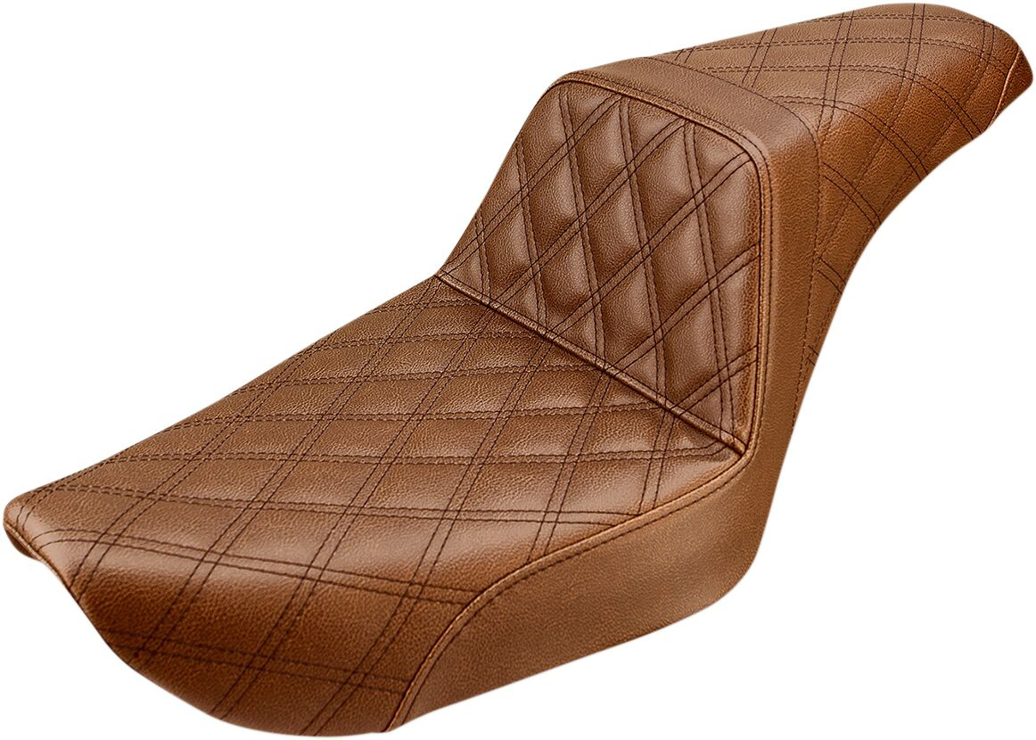 Saddlemen Seat Step Up Ls Front Lattice Brown Seat Step Up Ls Brwn Dyn