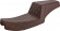 Saddlemen Step Up Seat - Tuck And Roll - Brown - Dyna Seat Step Up Brn