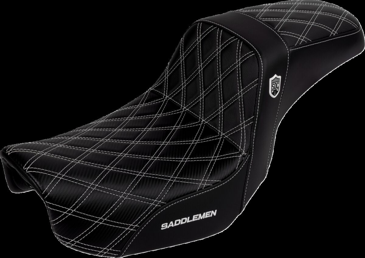 Saddlemen Seat Sdc Performance White Stitch Seat Sdc Performance White