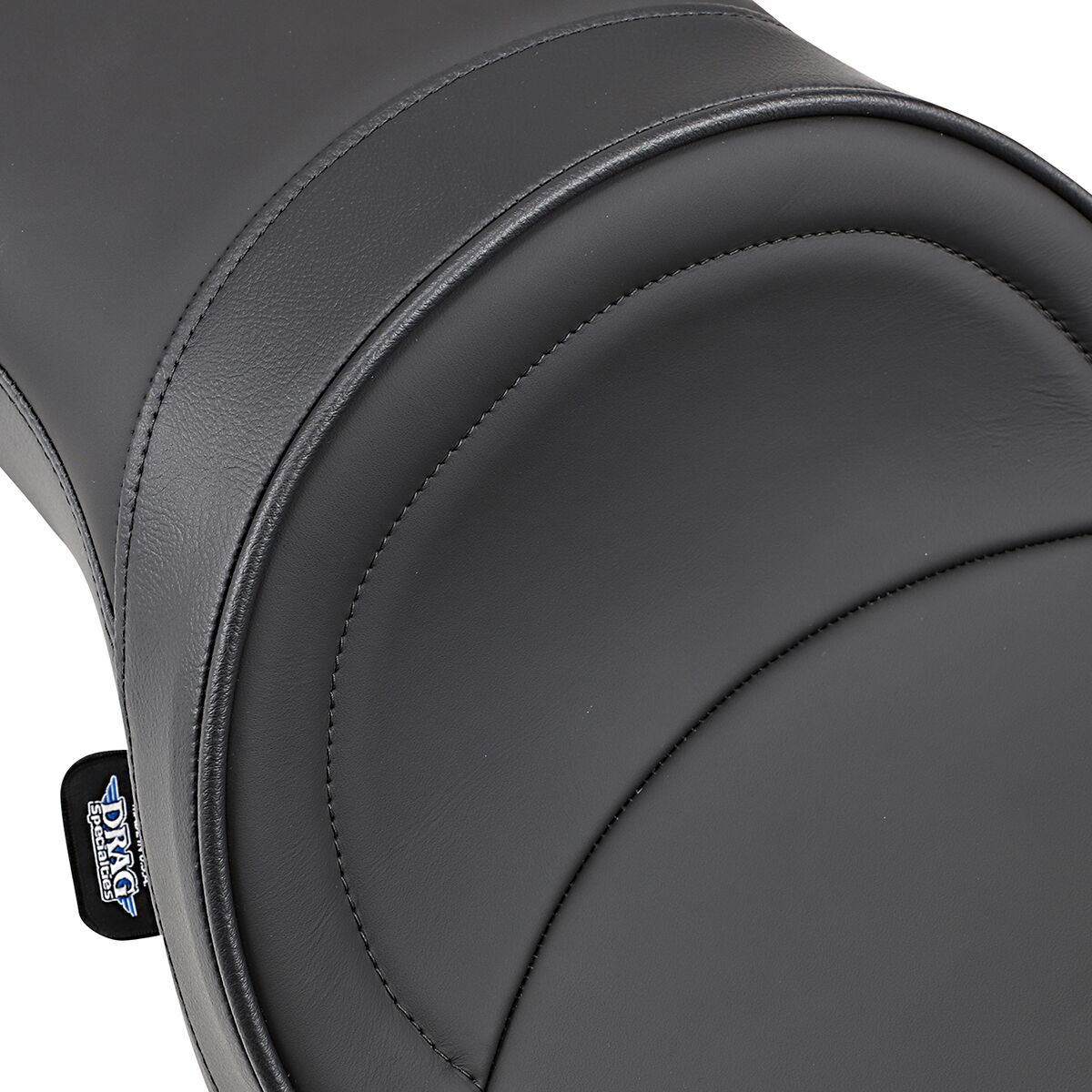 Drag Specialties Seats Seat Low-Profile Touring Rear 2-Up Vinyl Black