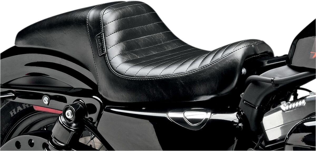Le Pera Seat Daytona Full-Length Pleated Black Seat Daytona Pltd 10-19