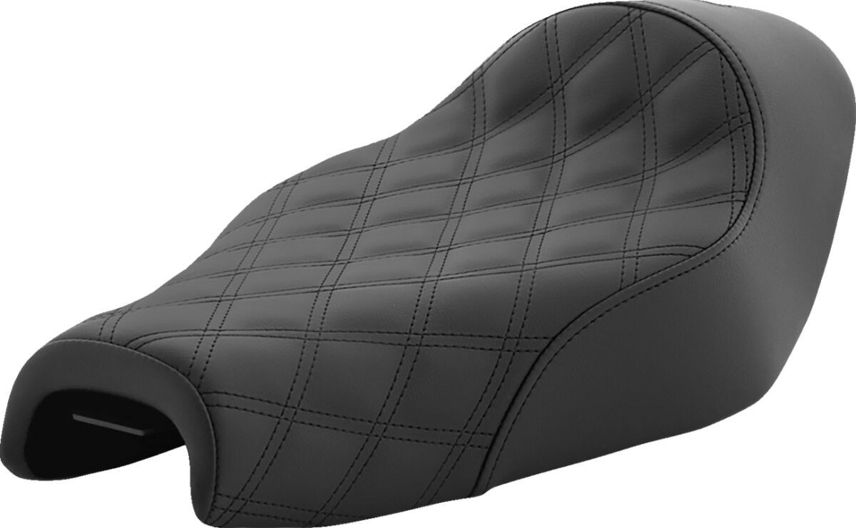 Saddlemen Solo Seat Renegade�?� Ls Front Vinyl|Saddlegel�?� Plain Blac