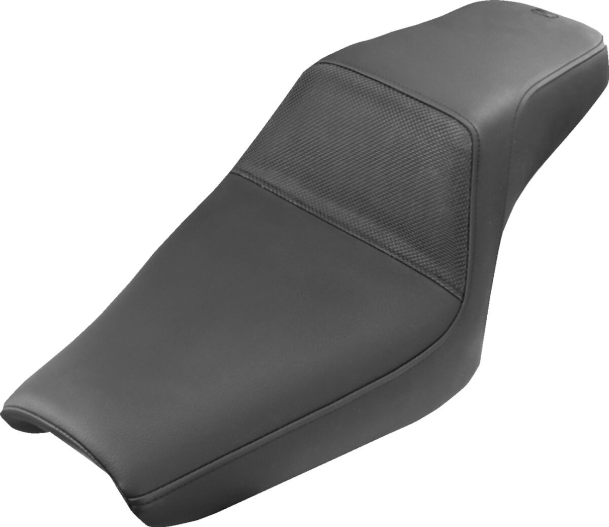 Saddlemen 2-Up Seat Step Up Front|Rear Vinyl|Saddlegel�?� Black Seat S