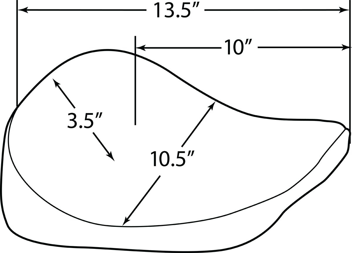 Drag Specialties Seats Seat Solo Bobr Smth Vnyl Seat Bobber Solo - Smo