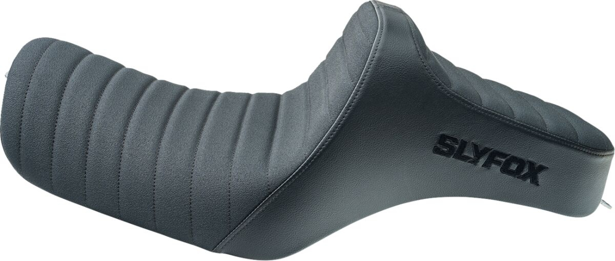 Slyfox Highnoon Seat - Vinyl - Classic Stitch - Black Logo - Xl Seathi