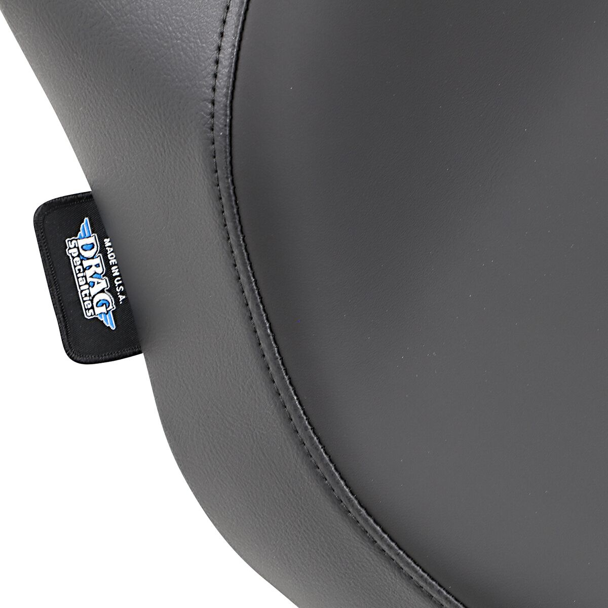 Drag Specialties Seats Seat Solo Front Solo Vinyl Black Seat Ez Mnt So