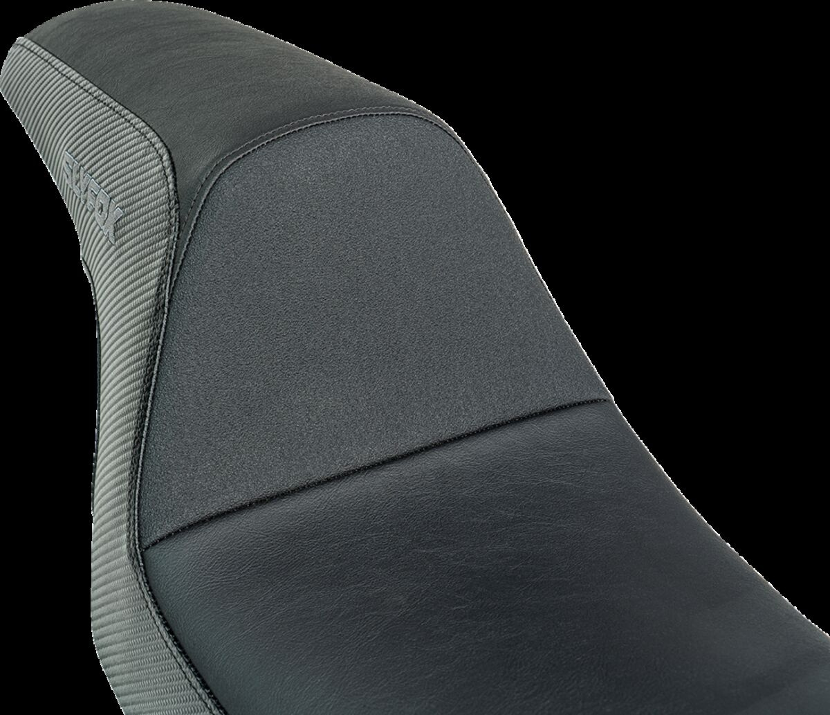 Slyfox Slyfox Seat - Gray Logo - Smooth Vinyl - Fxr Seat Slyfox Black
