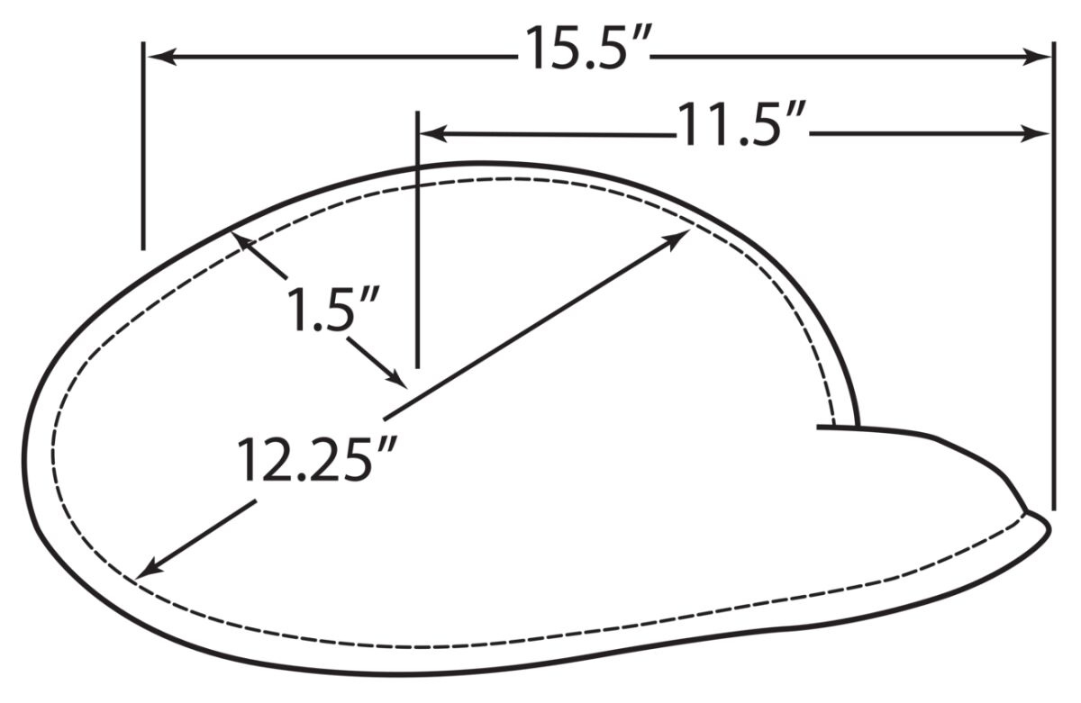 Drag Specialties Seats Seat Spring Solo Large Low-Profile Front Solo L