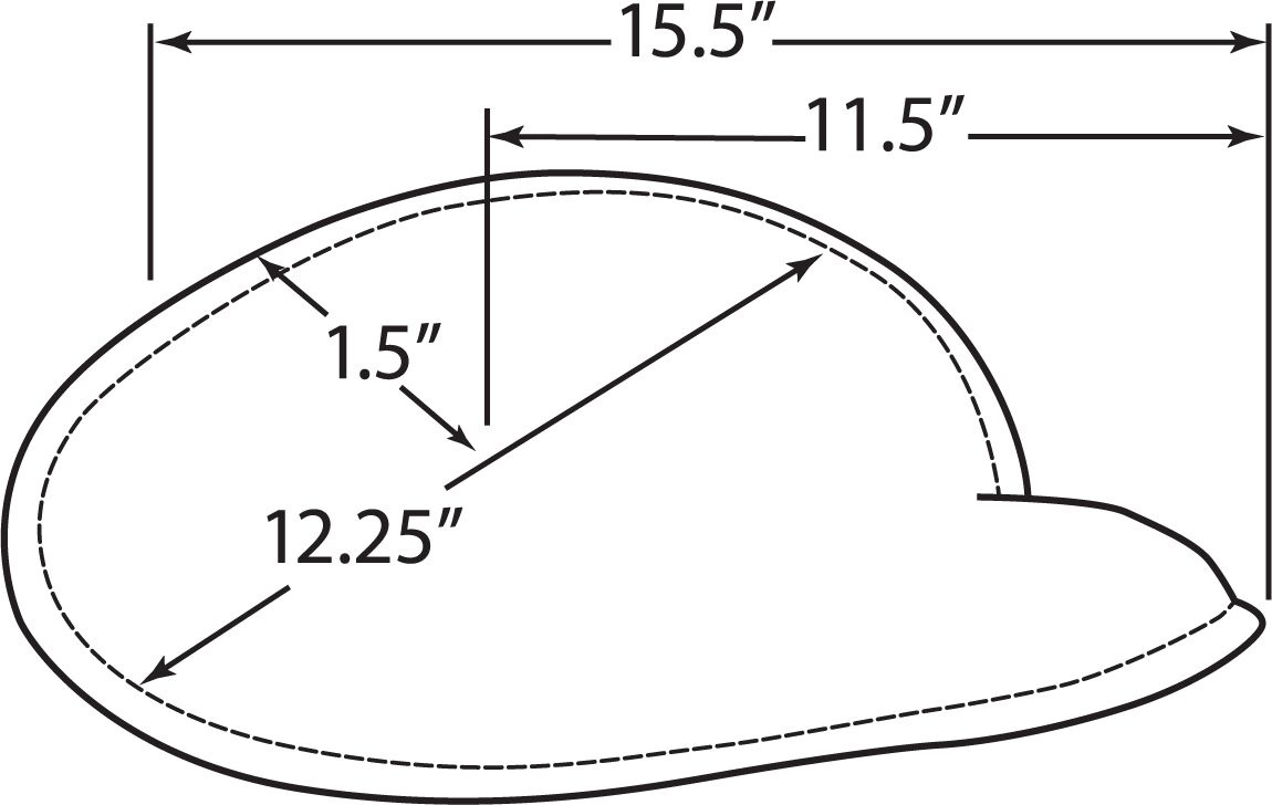 Drag Specialties Seats Seat Spring Solo Large Low-Profile Front Solo L