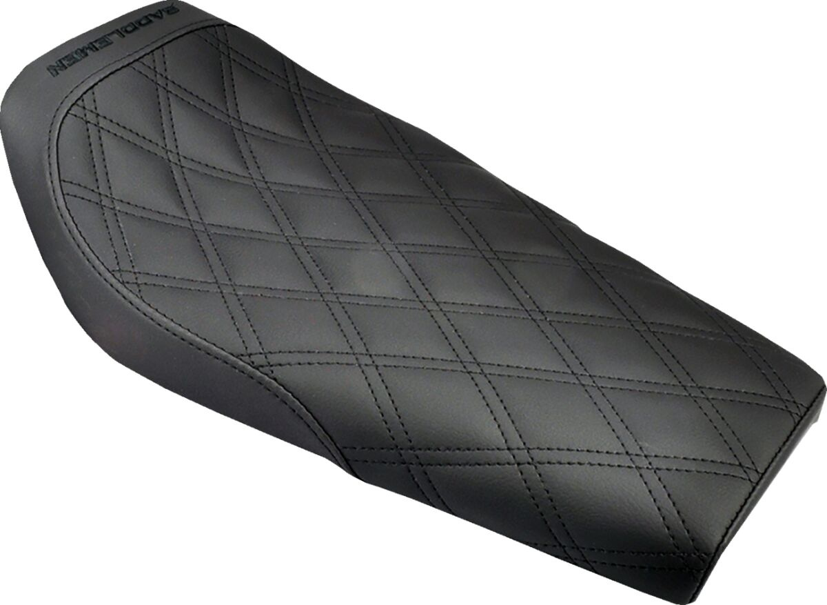 Saddlemen Solo Seat Tracker Front Fiberglass Black Seat Tracker Ls