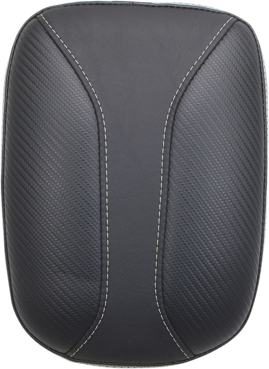 Saddlemen Solo Pillion Pad Dominator Rear Gel|Vinyl Carbon Look Pad Do