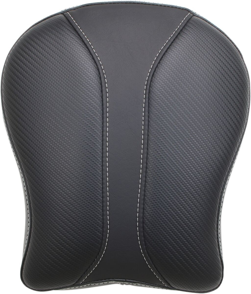 Saddlemen Solo Pillion Pad Dominator Rear Gel|Vinyl Carbon Look Pad Do