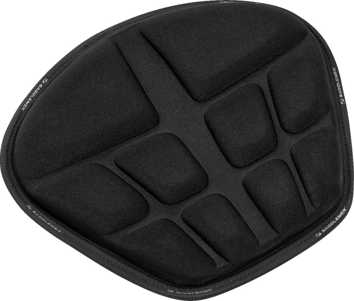 Saddlemen Large Tech Memory Foam Seat Pad Gel Memory Foam Pad Lg