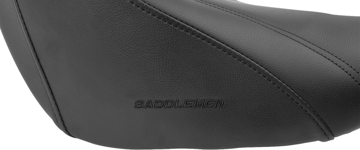 Saddlemen Explorer Seat With Driver Backrest Black Kawasaki Seat Expl