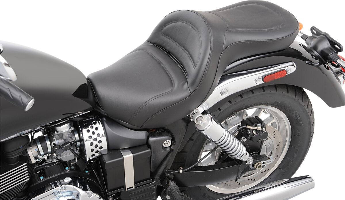 Saddlemen 2-Up Seat Explorer�?� Front|Rear Saddlegel�?� Black Seat Exp