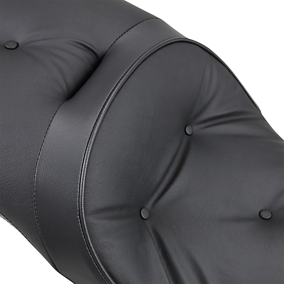 Drag Specialties Seats Seat Low-Profile Touring Pillow Vinyl Black Sea