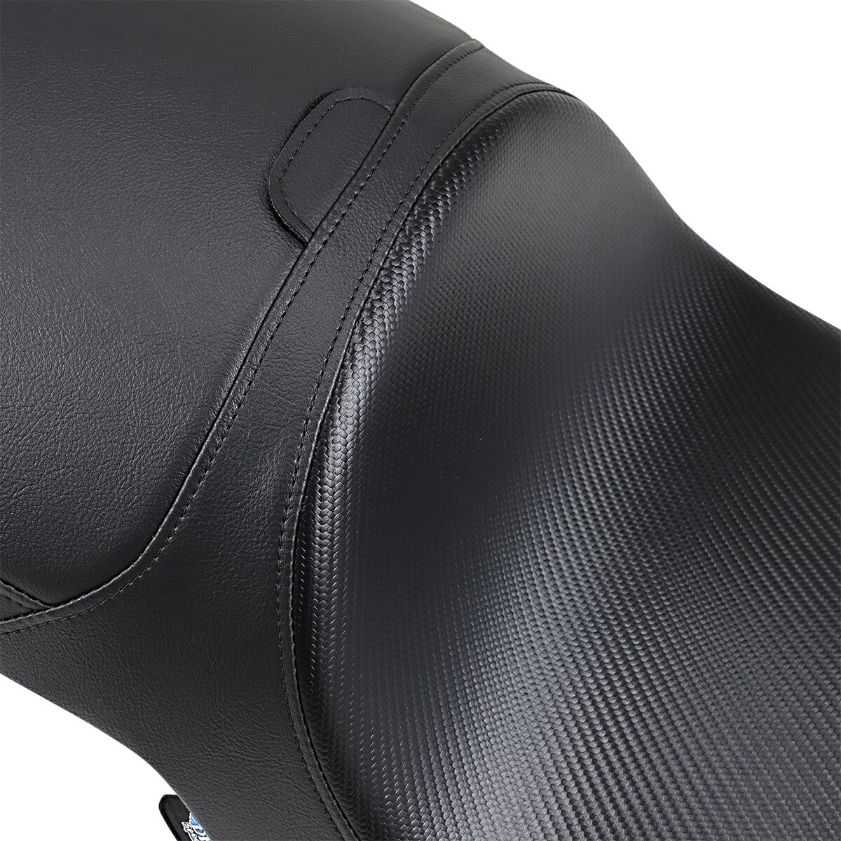 Drag Specialties Seats Seat Predator Front 1-Up Vinyl Black Seat Pred