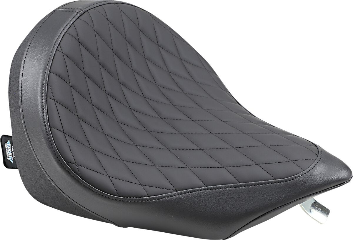 Drag Specialties Seats Seat Front Solo Solar-Reflective Leather Black