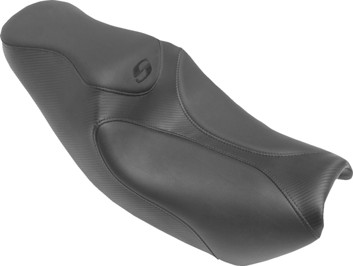 Saddlemen 2-Up Seat Street Front|Rear Saddlegel�?� Carbon Look Seat Tw