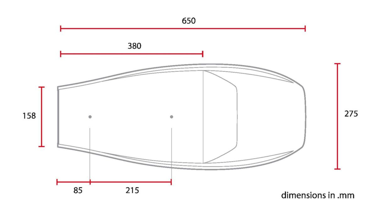 C-Racer Seat Flat Track Scr4Fc Synthetic Leather Abs Plastic Black Fla