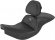 Saddlemen Road Sofa Seat - Carbon Fiber - With Backrest - Indian Seat