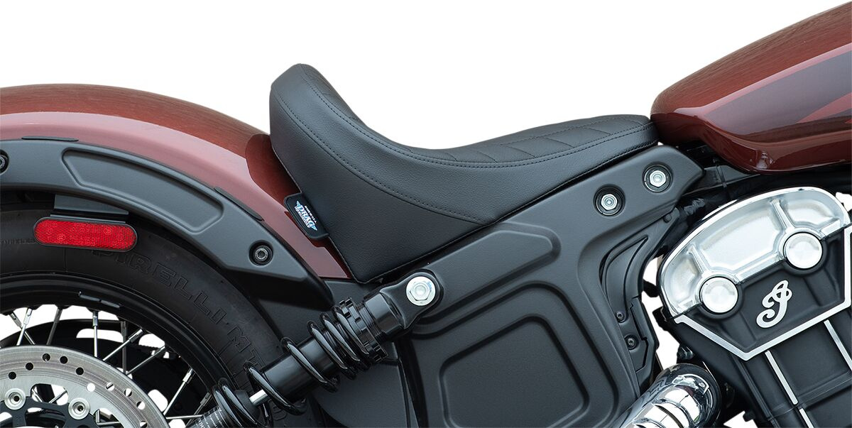 Drag Specialties Seats Seat Solo Diablk Vnyl Sct Seat Solo Diablk Vnyl