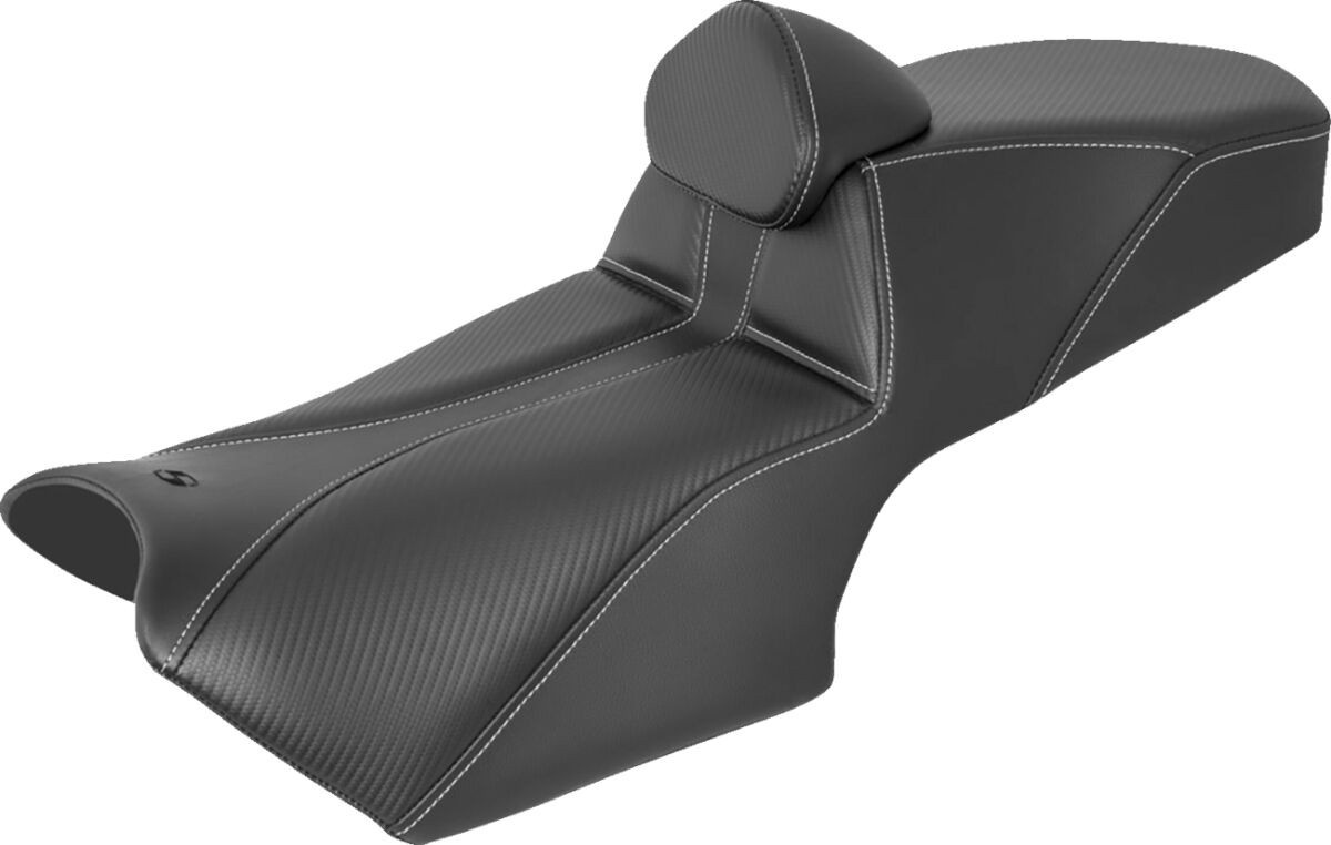 Saddlemen Adventure Tour Seat - Black W/ Brown - Bmw Seat Advent Tour
