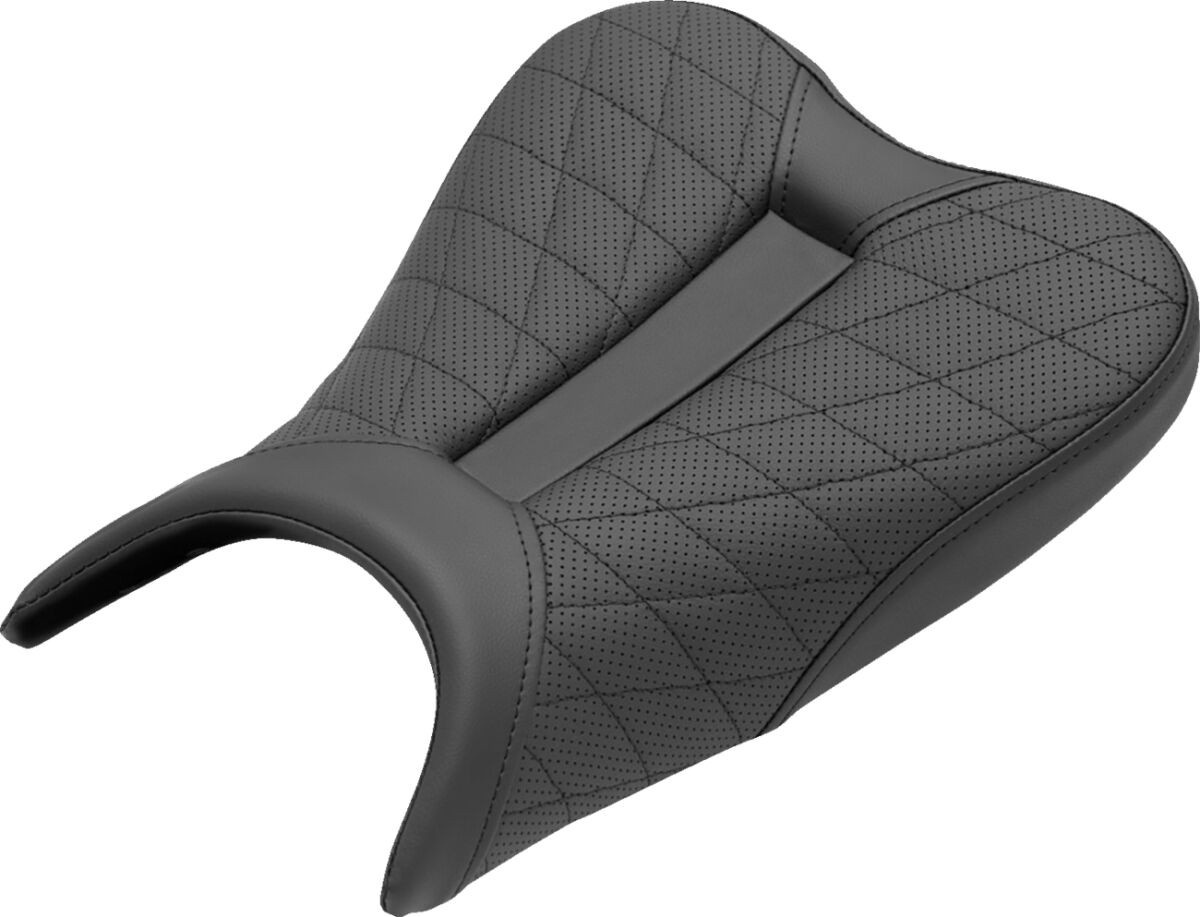 Saddlemen Track Seat - Lattice Stitch - Black - Ninja Seat Track Ls Ni