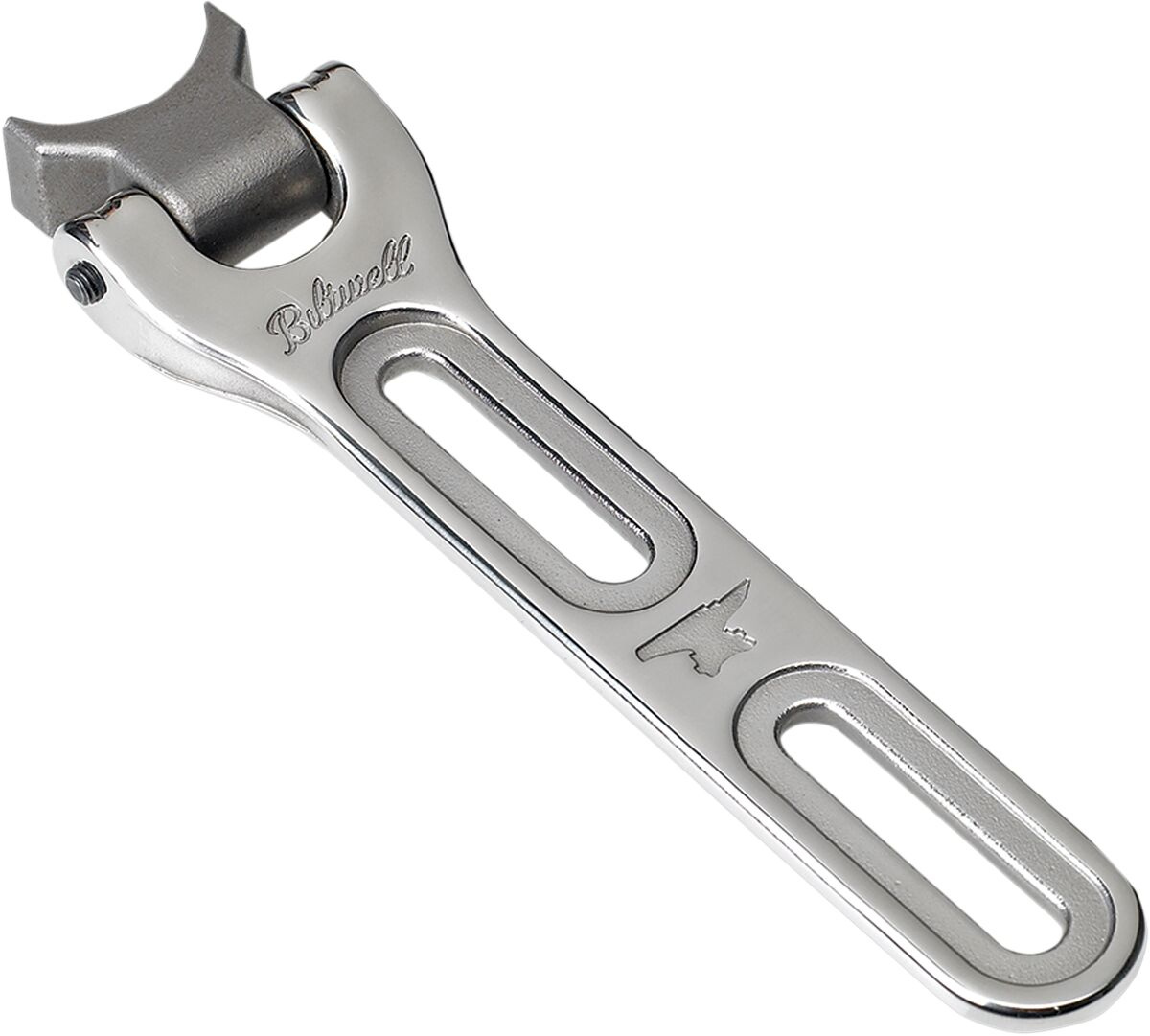 Biltwell Cast Stainless-Steel Seat Hinge Hand-Polished Hinge Seat Mnt