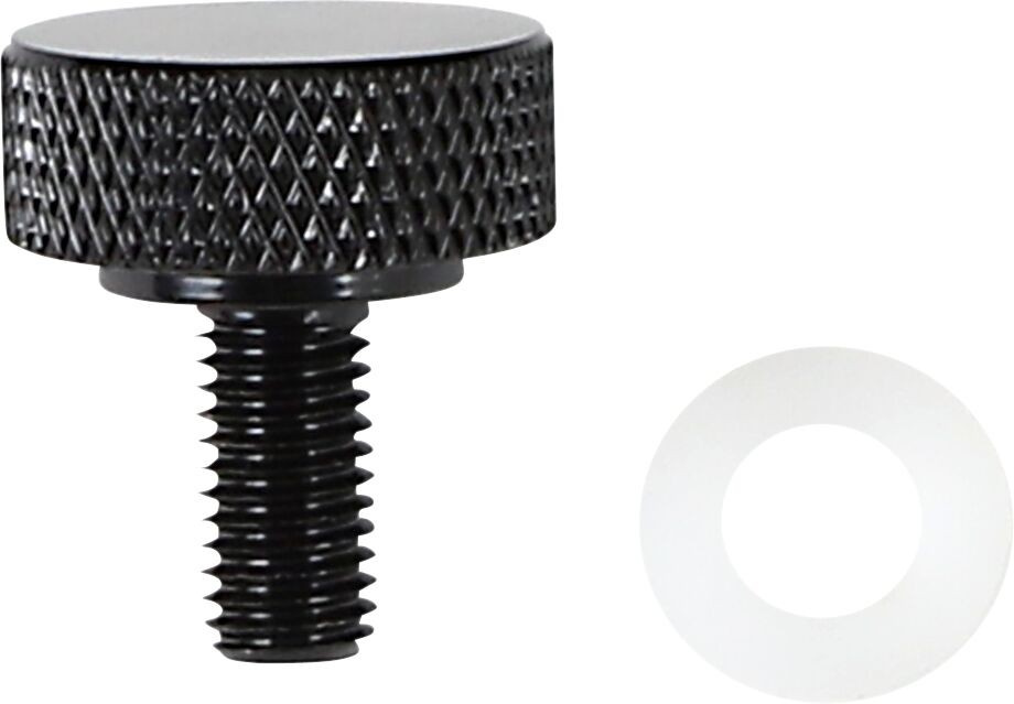 Drag Specialties Seat Knob Blk 1/4-28 Seat Knob Blk 1/4-28