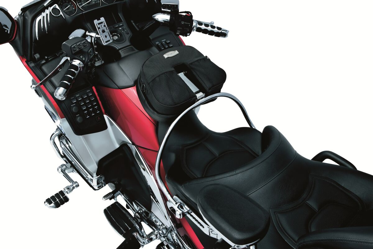 Kuryakyn Backrest Revolution  Driver Gl1800 Backrest Drv Rev Gl1800