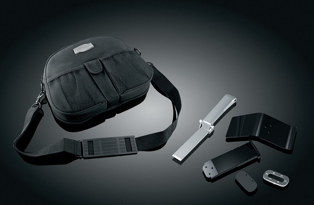 Kuryakyn Backrest Plug-N-Go  Driver Backrest Driver Plug-In - Gl 1