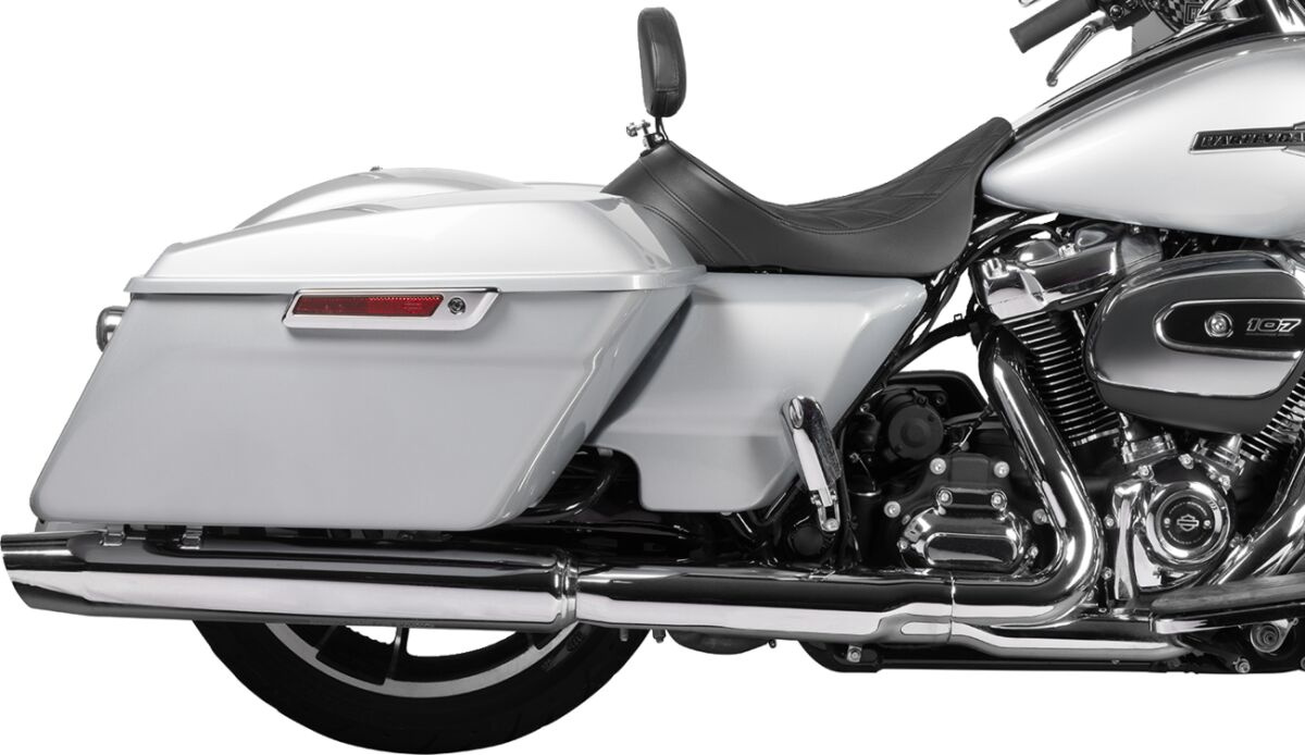 Drag Specialties Seats Ez Glide Ii Backrest - Small - Vinyl - Double D