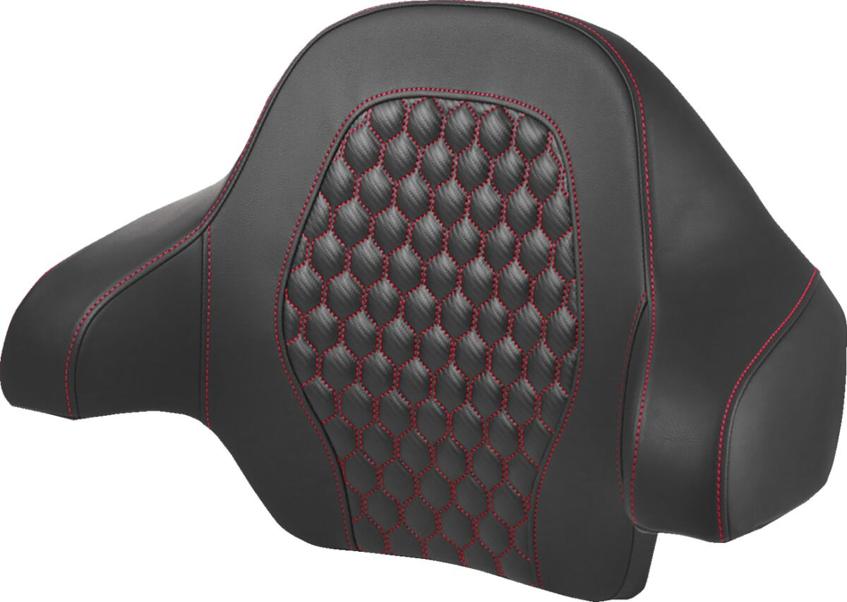 Saddlemen Tour Pack Backrest Pad Hc Red Tour Pack Backrest Pad Hc Red