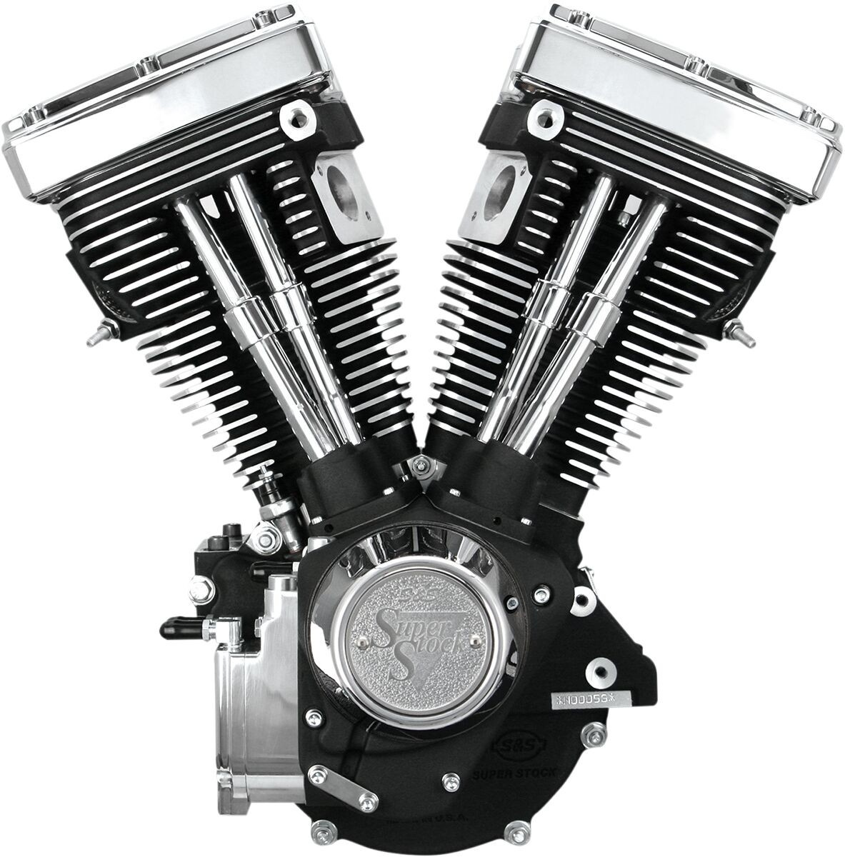 S&S Cycle Engine V80 Black Engine V80 Evo Lng Blk